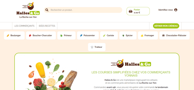 capture ecran du site internet halletgo.com