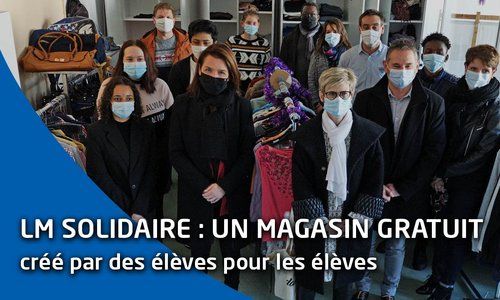 LM Solidaire : un magasin gratuit au lycée Le Mans Sud