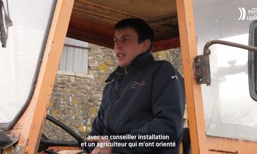 Transmission agricole : les  témoignages de Valentin Butet et de Brice Dessarte