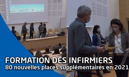 La Région déploiera 80 nouvelles places en formation d'infirmiers en février 2021